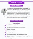 UBWH-D High Precision Industrial Grade Wall Mounted Controller for Humidity and