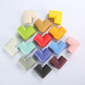 Child Collision Protection Food Safe Silicone Rubber Angle Protector Multi Color