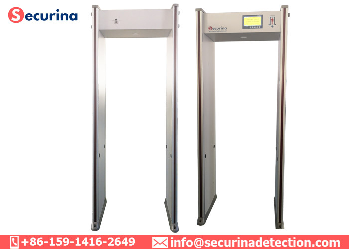 Digital Signal Processing Walk Through Metal Detector Gate For Security Guards