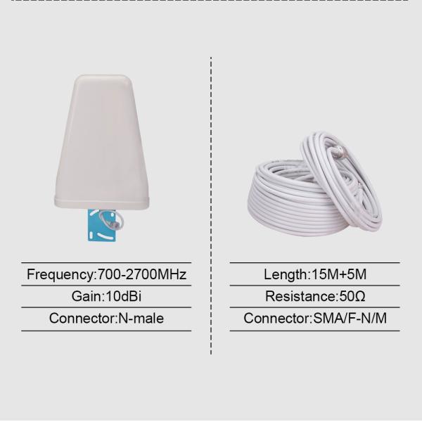 Output Power 20dBm Dual Band Amplifier For 2G 3G 4G Cell Phone