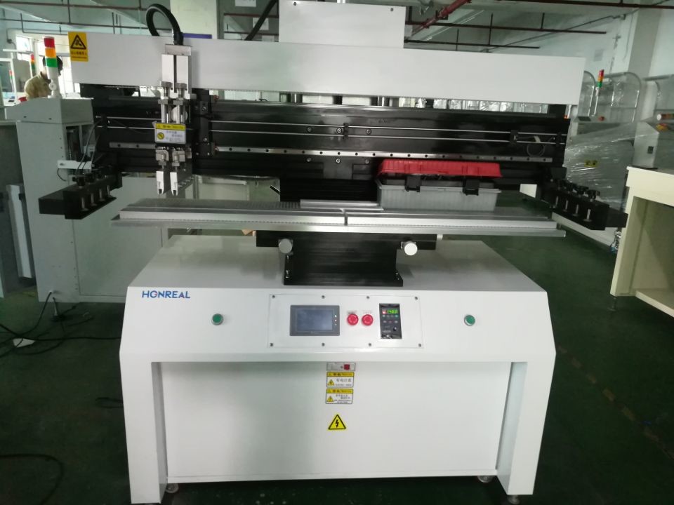 1.2M Led Light Printing Machine Semi Auto With Touch Screen Control