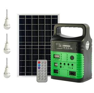 China 7500mAh Solar Generators Portable Power Station With Panel 10W wholesale