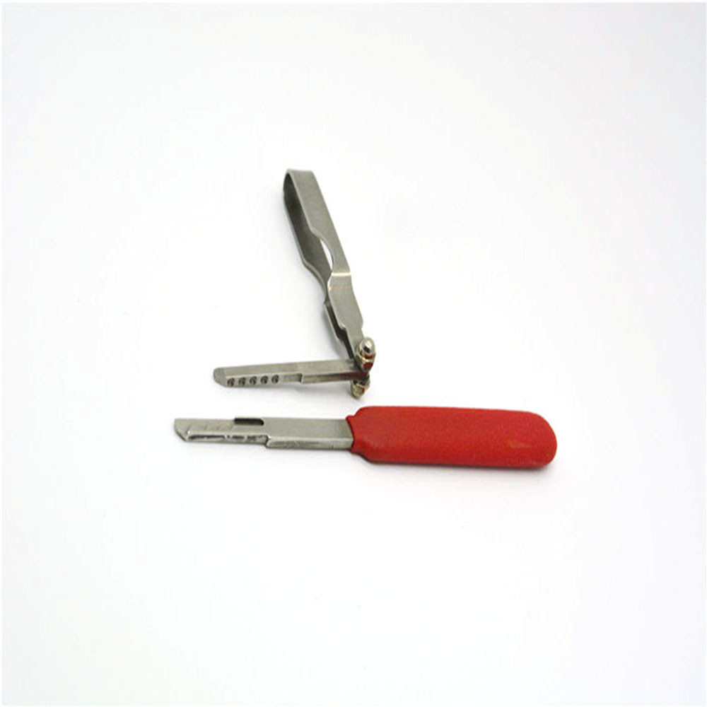Safe inside the groove blade lock quick open tool