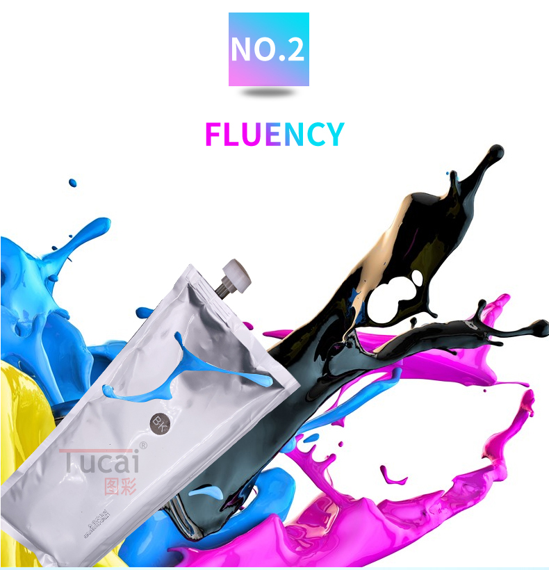 CMYK Garment Printer Dye Sublimation Ink Epson Dye Sub Ink For Digital Textile Printing