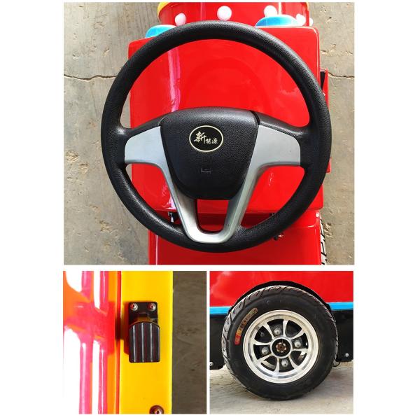 Amusement Mini Trackless Tourist Train Rides For Indoor Children'S Play