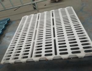 China White Color Plastic Slat Flooring Plastic Goat Flooring Lightweight 60 X 60CM on sale