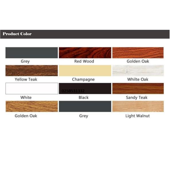 Black Powder Coated Anodized Aluminium Door Profiles For Roller Shutter Louver