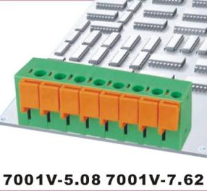 PA66 Brase Clamping Terminal Block Connector 7001V