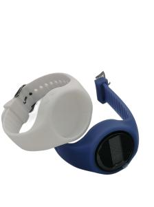 L24*Dia3.7cm Wristband Pedometer Watch With Calorie Burnt Distance Counters