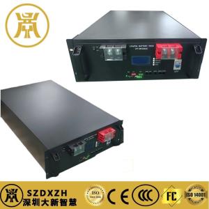 China Rack Mount 48VDC Battery 7200Wh Lithium Ion Battery Pack For Solar Energy Storage System wholesale