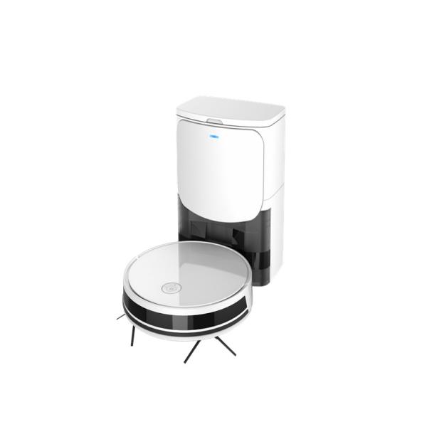 Quality Low Noise Self Empty Robot Vacuum Cleaner 2kpa for sale