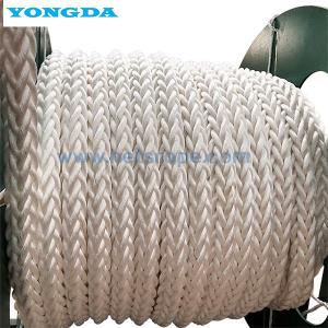China Wear Resistance 12-Strand Polymide Rope Nylon Braided Ropes wholesale