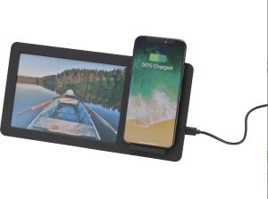 China Wireless Charging Smart Digital Picture Frame , 10W Electric Picture Frame on sale