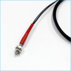 China Cuttable M3 R15 Coaxial Optical Fiber Sensor Diffuse Reflective For Small Object Detection wholesale