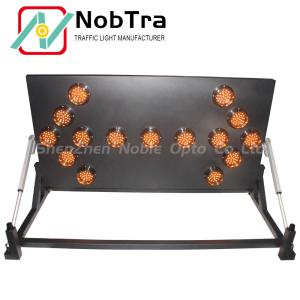 30 Meters Control Distance Visibility LED Arrow Board for Roadside Safety and Road Maintenance