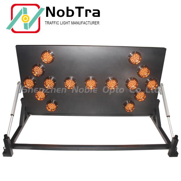 Quality 30 Meters Control Distance Visibility LED Arrow Board for Roadside Safety and Road Maintenance for sale