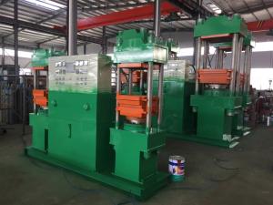 China Double Set Rubber Vulcanizing Press Machine PLC Control Rubber Vulcanizer wholesale