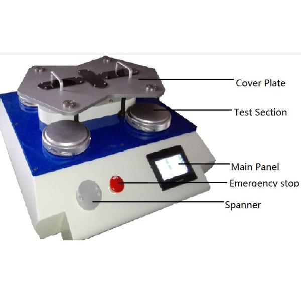 KJ - C001 Martindale Abrasion Testing Machine , Abrasion Testing Equipment