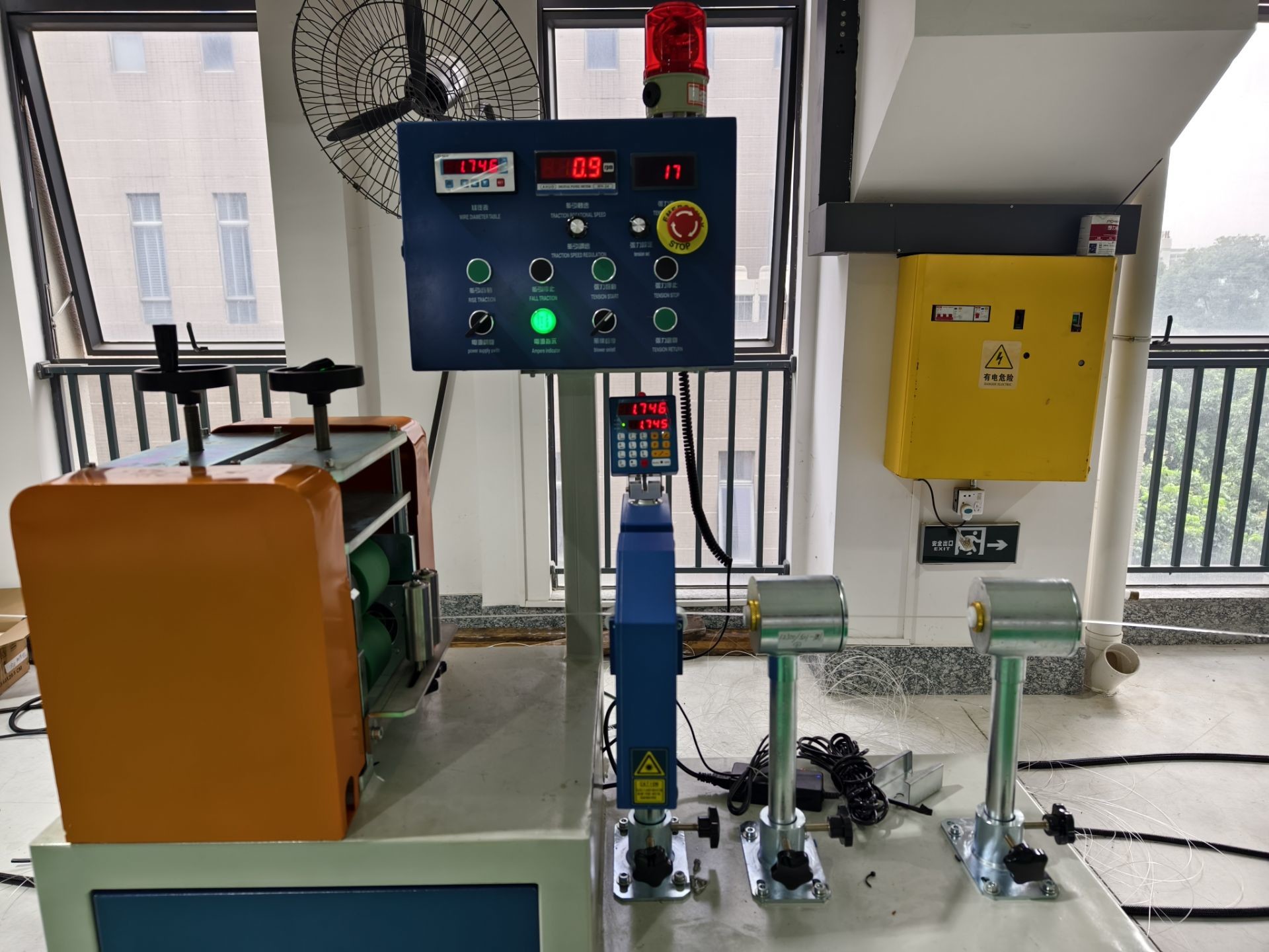 1.75 3.0mm PA6 Nylon Carbon Fiber 3D Printer Filament Extruder Machine For Filament Making