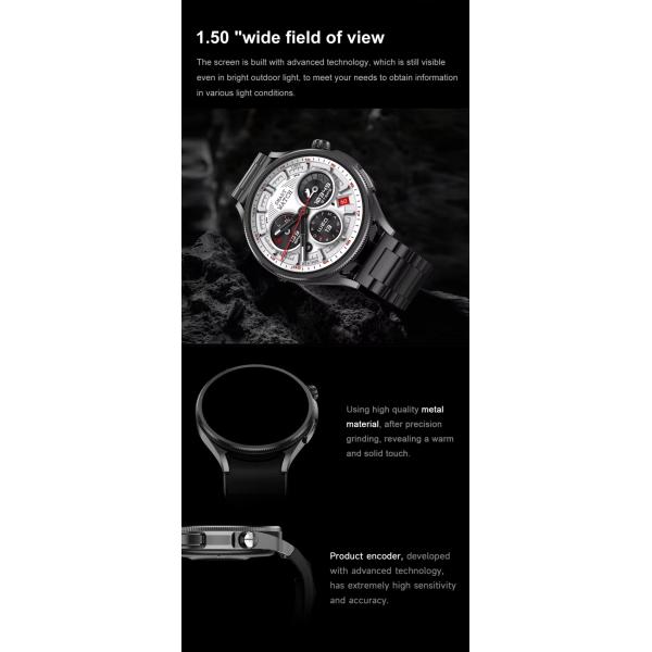 Waterproof Round Sport Outdoor Smartwatches Multifunctional 200mAh