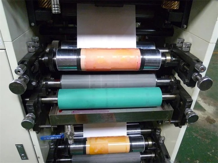 High Speed Label Flexo Printing Machine with Die Cutting System,220V/380V/Customize Voltage,30kw Gross power