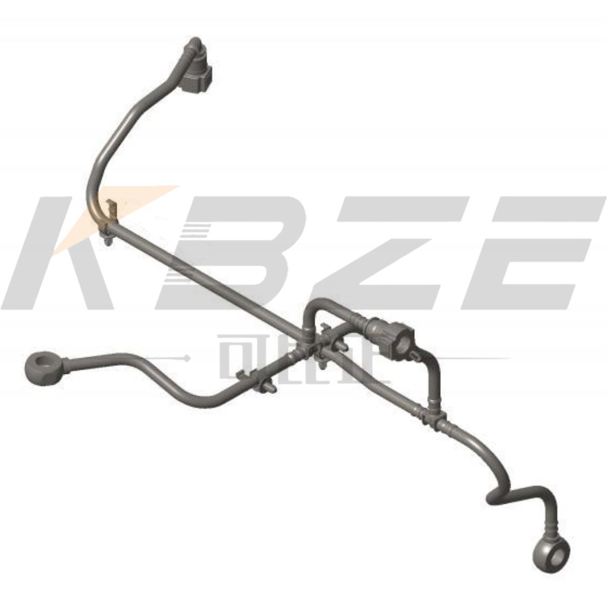 5348924 CUMMINS QSF3.8 DIESEL ENGINE FUEL DRAIN TUBE FOR XE135 CLG915E EXCAVATOR