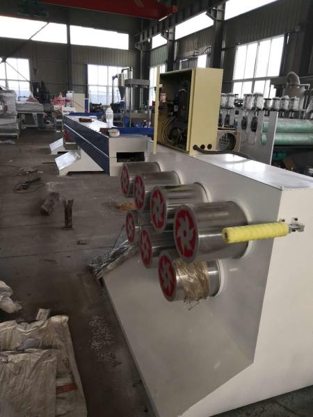 Quality Green Color PP Monofilament Extruder Machine Single Screw Extruder Design for sale