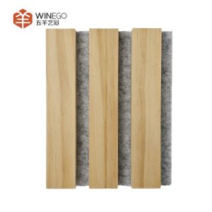 China Refined Acoustic Wood Slat Panels For Sophisticated Sound Solutions wholesale