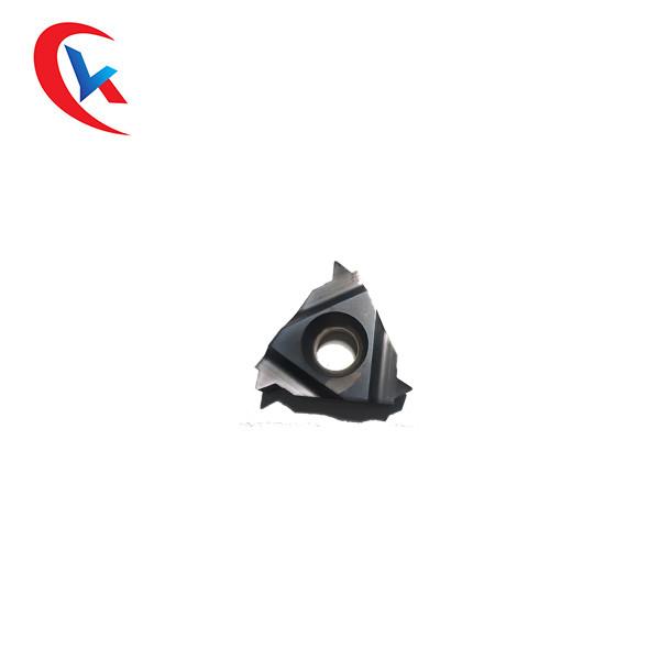 Quality Threading Insert Carbide Turning Tools 16NR2.5ISO-M CVD PVD Coating Carbide Grooving Inserts for sale