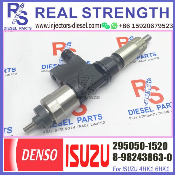 Common Rail Fuel Injector 8-98243863-0 295050-8630 295050-1520 For Engine 4HK1 ZX250-5A