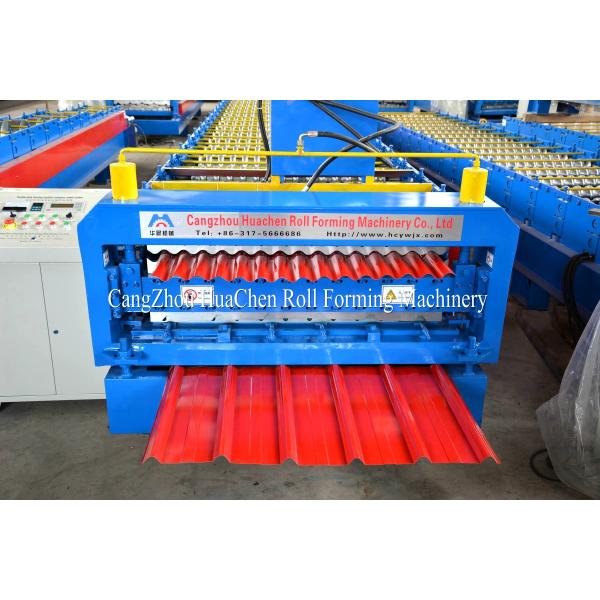 Steel Structure Metal corrugated double layer roll forming machine
