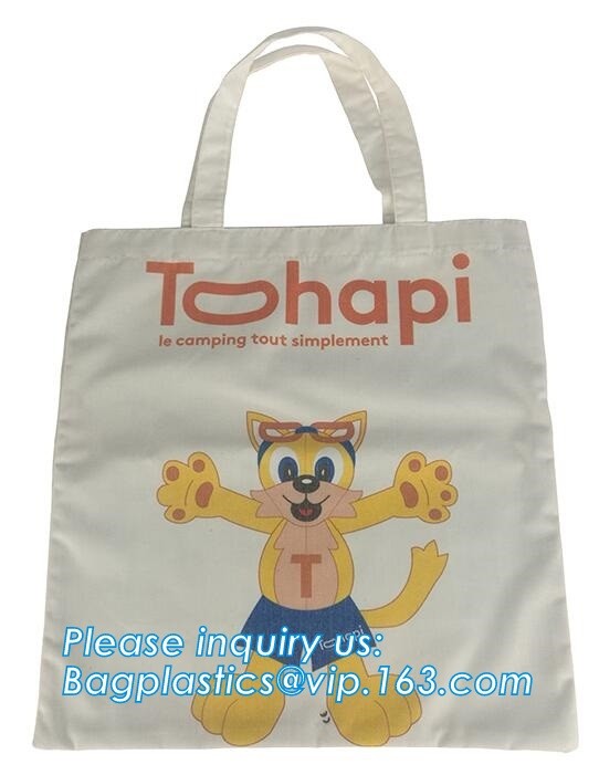 Custom silk screen printed Cotton material handle style blank natural cotton canvas bag without logo bagplastics bagease