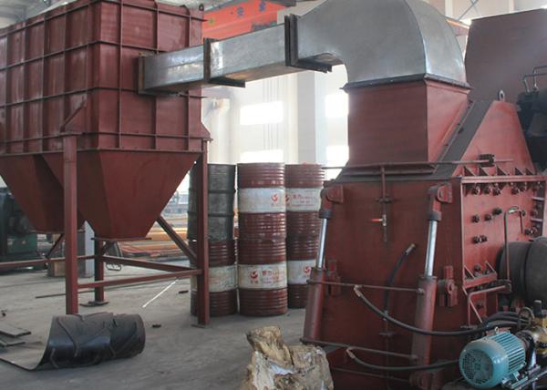 Quality Stable Performance Scrap Metal Shredder Machine independent Design for sale