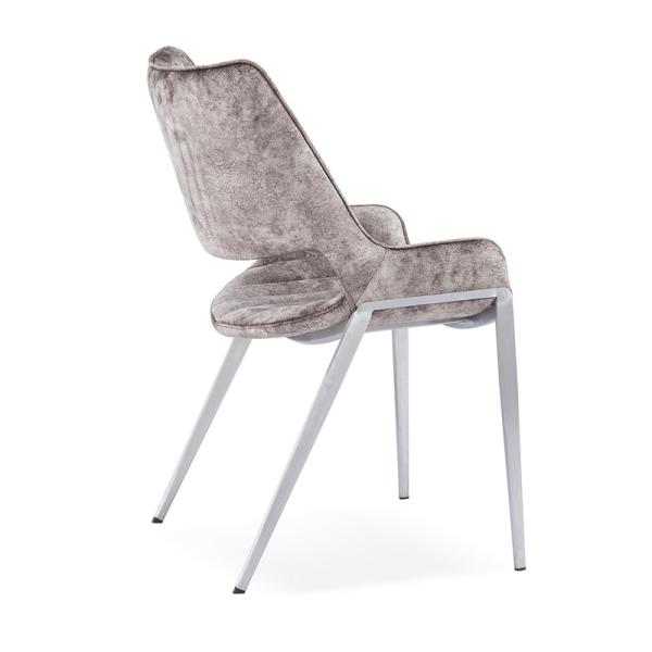 201 Brushed Stainless Steel Frame 76cm High Top Bar Chairs