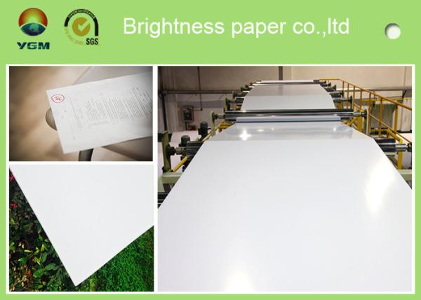 Quality Moisture Proof Offset Printing Paper / Laser Print Paper for newspaper Anti Curl for sale