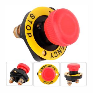 Snap Action Switch With Rotative Releasing Battery Switch Isolator EMERGENCY STOP BUTTONS For Maintenance