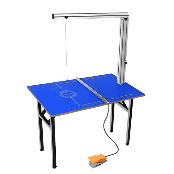 Quality Foam KT Board And Sponge Hot Wire Cutting Machine Table Type for sale