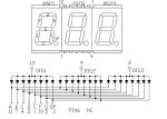 Common Anode 3 Digit SMD LED Display Module 0.39 Inch White Color