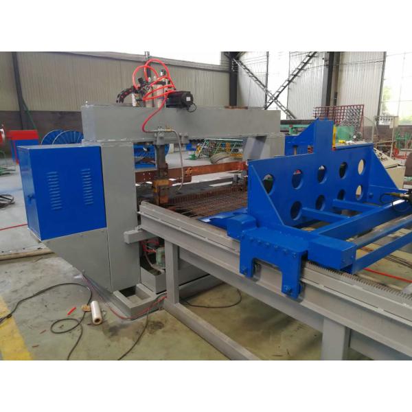 Stair Tread Steel Grating Welding Machine With Max 1200mm Width