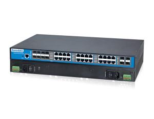 China 28 Port Layer 2 Ethernet Switch , Industrial Rack Mount Ethernet Switch wholesale