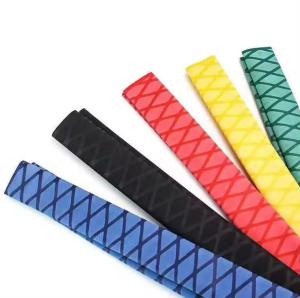 15mm High Flexibility Colorful Skid Proof Non Slip Heat Shrink Sleeve Tube For Badminton Racket