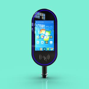 China JP182 8-Inch Pedestrian Turnstile Linux System Facial Recognition and Card Access Control Device wholesale