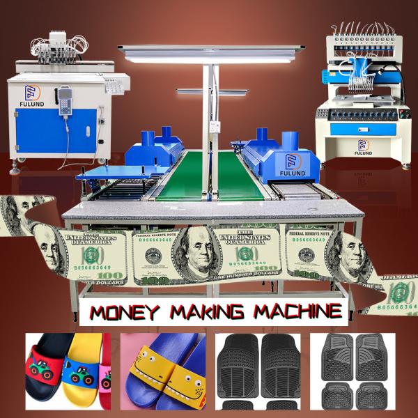 Quality Automatic Glue Dispenser Custom PVC Keychain Toy Doll Making Machine for sale