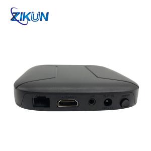 Black Android Smart IPTV Set Top Box Dual Band Wifi TV Receiver 2GB RAM 8GB Flash