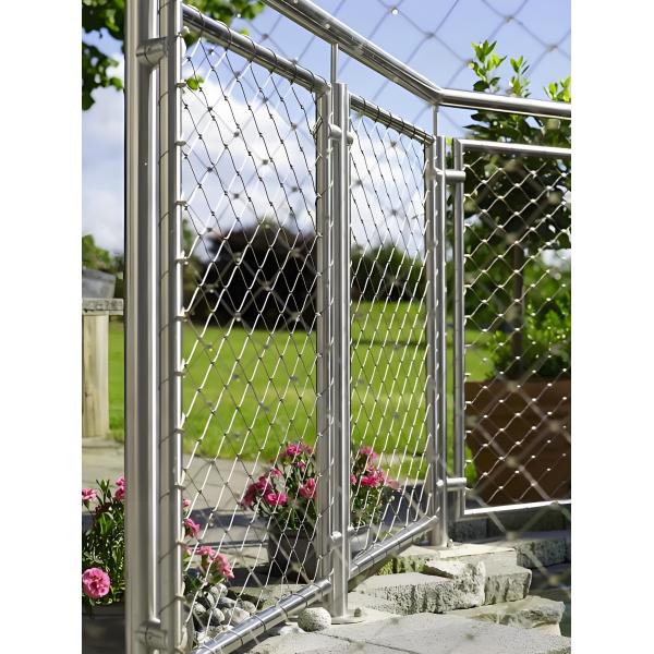 Ferrule Rope Mesh Flexible Stainless Steel Weave Wire Mesh Protecting Mesh Plain Weave