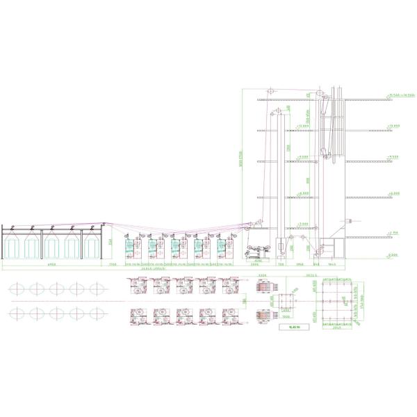 Inline Drawing Vertical Enameling Machine / Enamel Wire Stripping Machine With CE