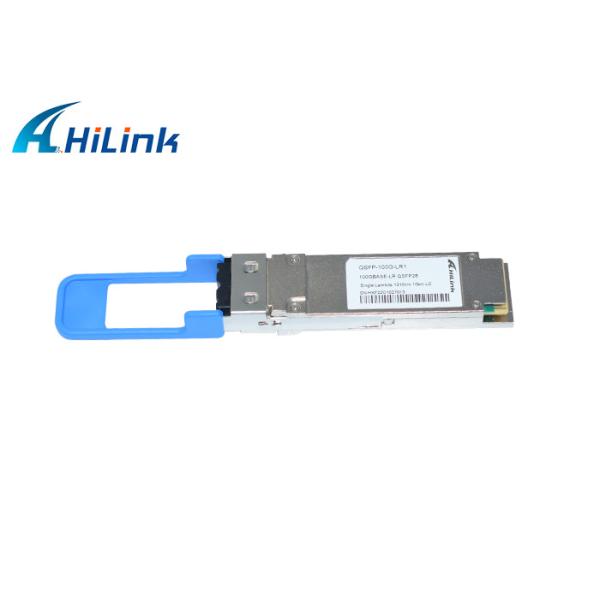 Duplex LC SMF Optical Transceiver Module 100GBASE-LR1 QSFP28 Single Lambda 1310nm 10km DOM