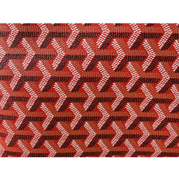 Imitated Goyard Style PVC Leather Brushed Base For Handbag Packing Box Phone Case Decoration Usage