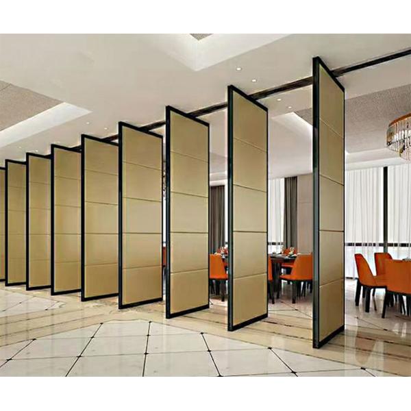 55db Sliding Acoustical Foldable Partition Wall For Restaurant