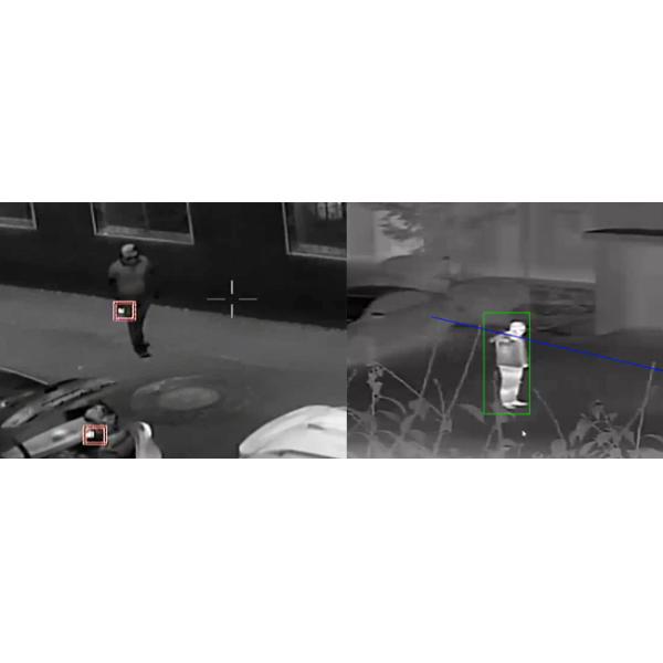 360 Pan Tilt Thermal Surveillance System Long Range IP Infrared Security Thermal Camera